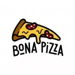 Bona Pizza - Logo - White Background